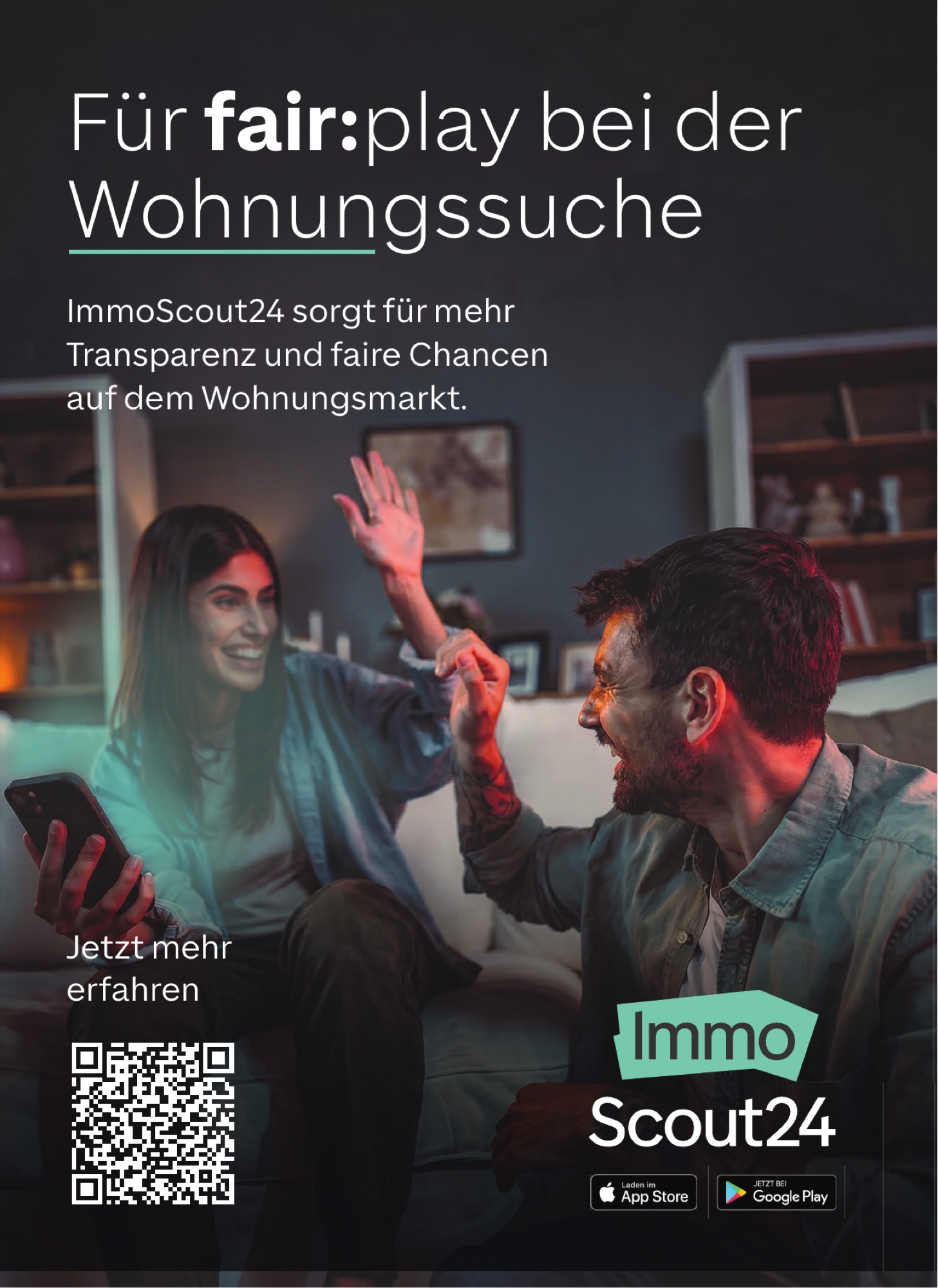 fair:dient vertical print advertisement